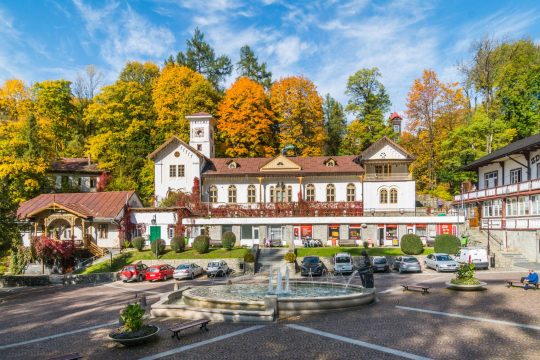 Plac Dietla w Szczawnicy – historyczne serce uzdrowiska