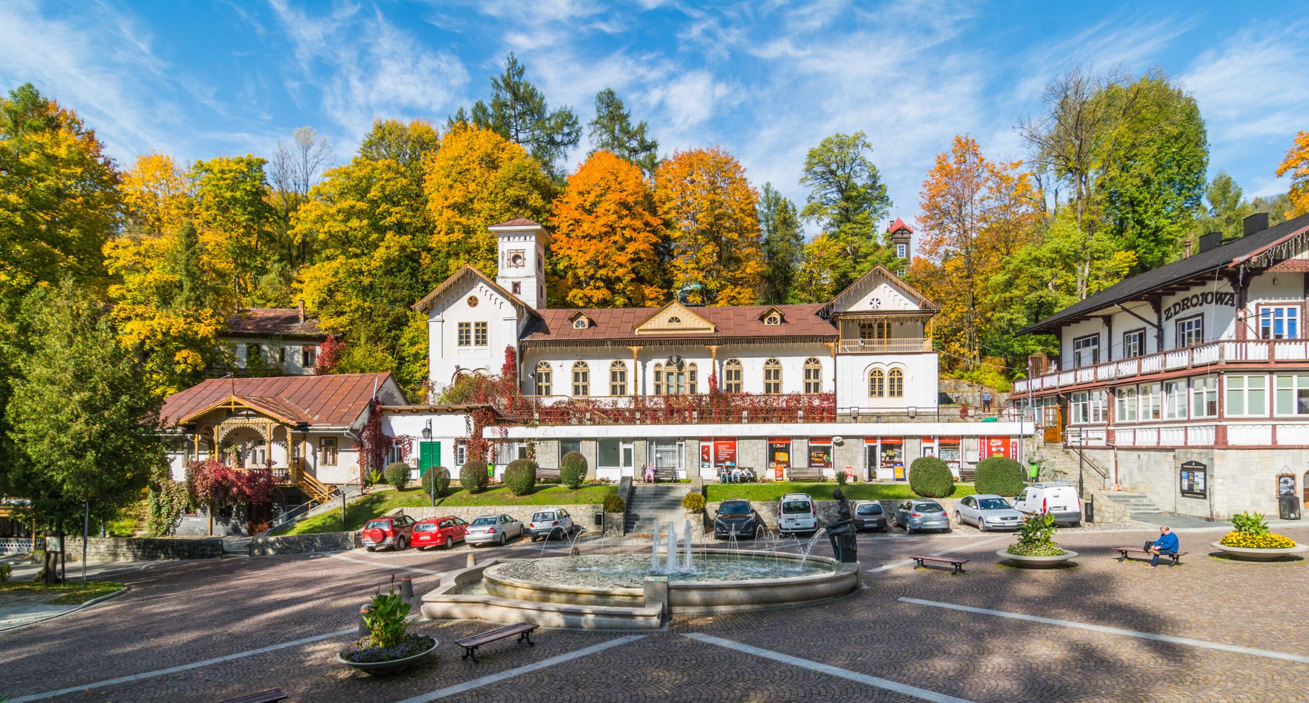 Plac Dietla w Szczawnicy – historyczne serce uzdrowiska